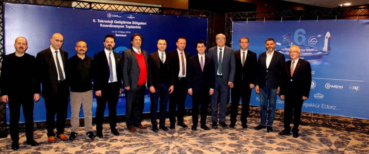 Plaque from Samsun Technopark to Damsan
