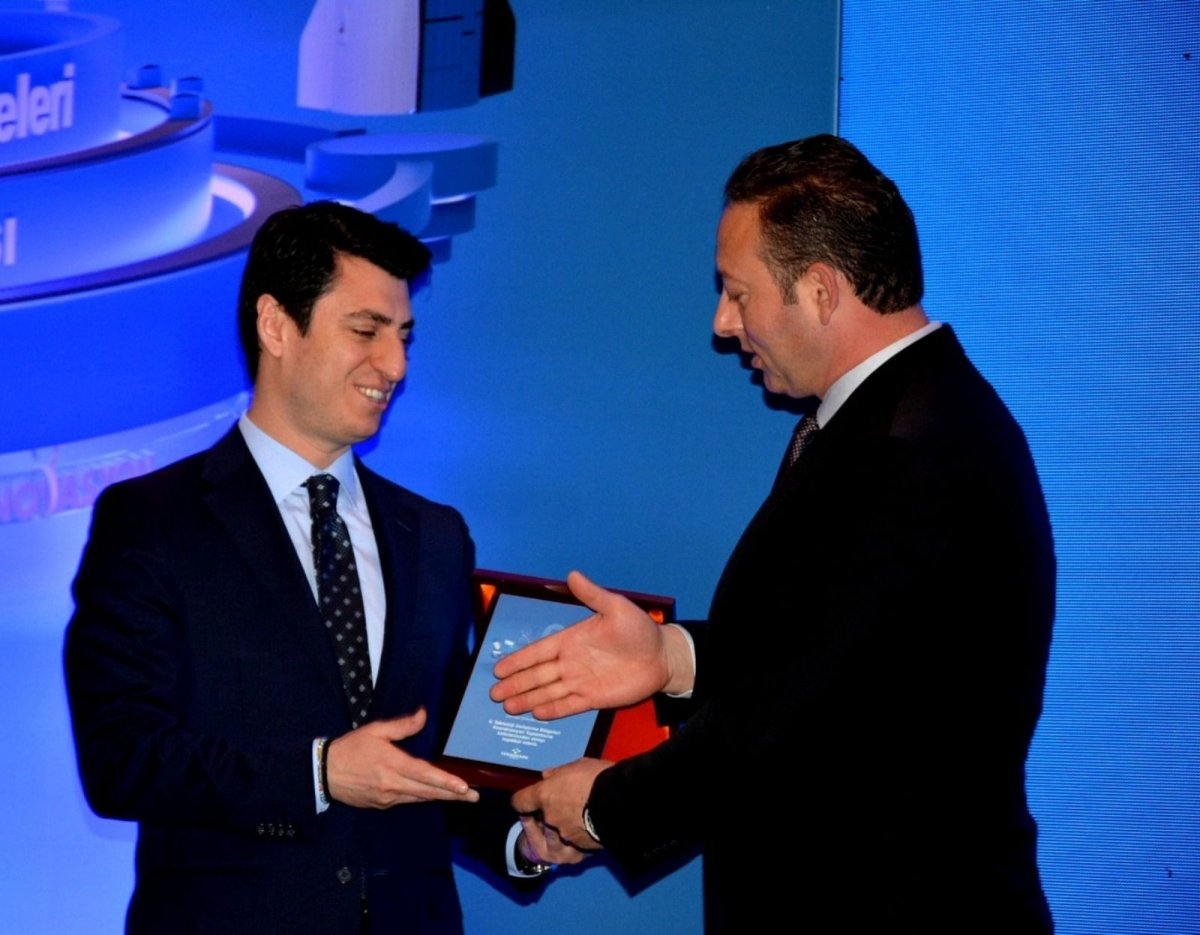 Plaque from Samsun Technopark to Damsan